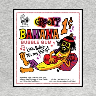 Groovy Banana Bubble Gum T-Shirt